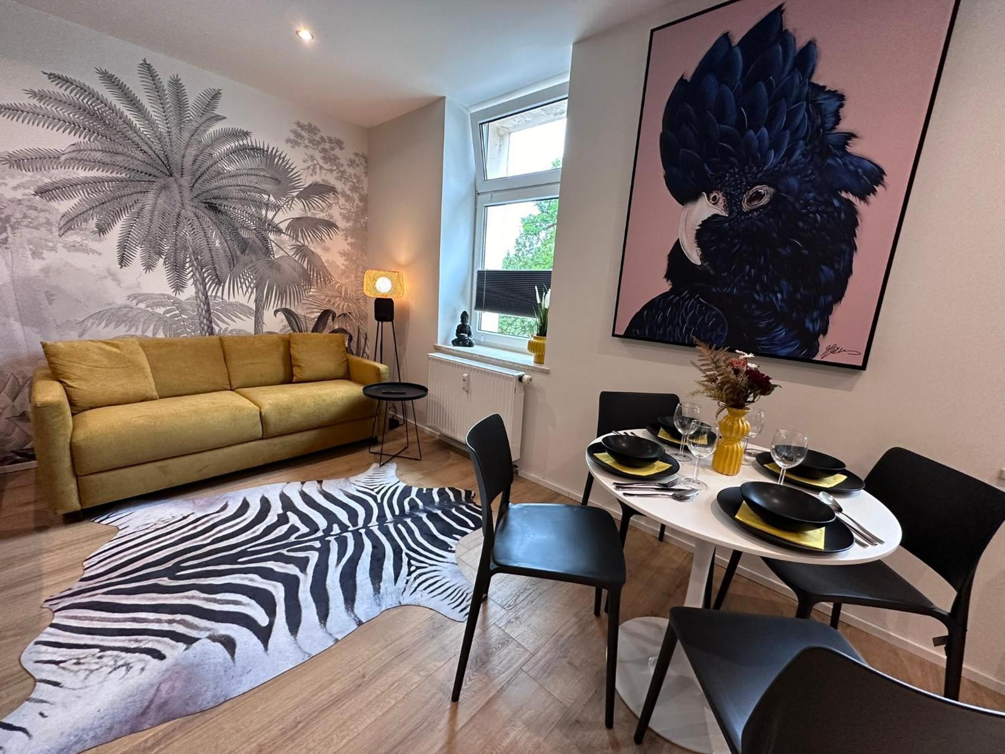 - Dschungel - Modern, Ruhig Und Familienfreundlich, Gratis W-lan Apartment Rostock